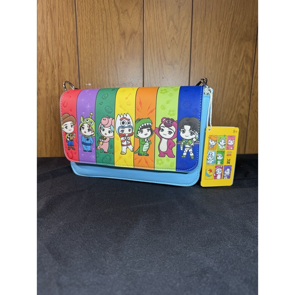 Loungefly Disney TOY STORY Crossbody Bag Tiny Tan - Picture 2 of 9